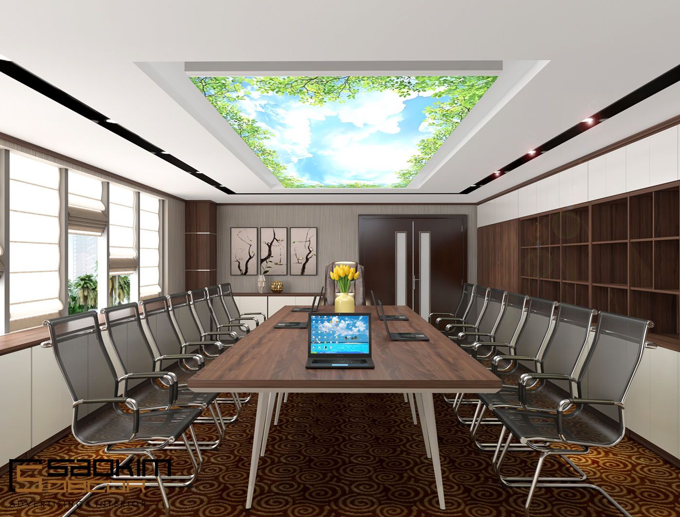 THIẾT KẾ NỘI THẤT PHÒNG HỌP - SAOKIMDECOR