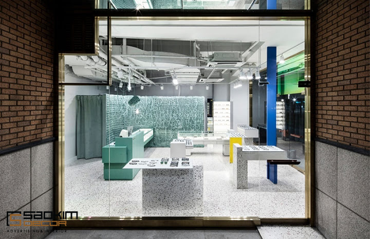 Thiết kế showroom kính mắt