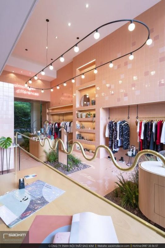 Thiết kế shop thời trang nữ