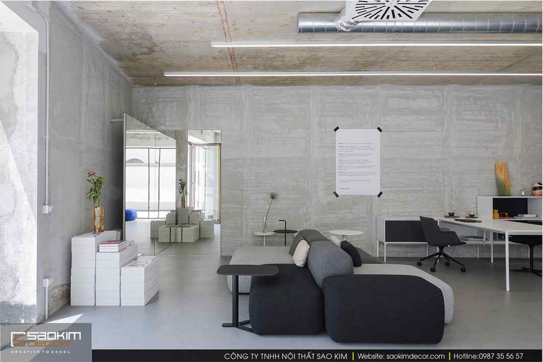 Thiết kế văn phòng minimalism