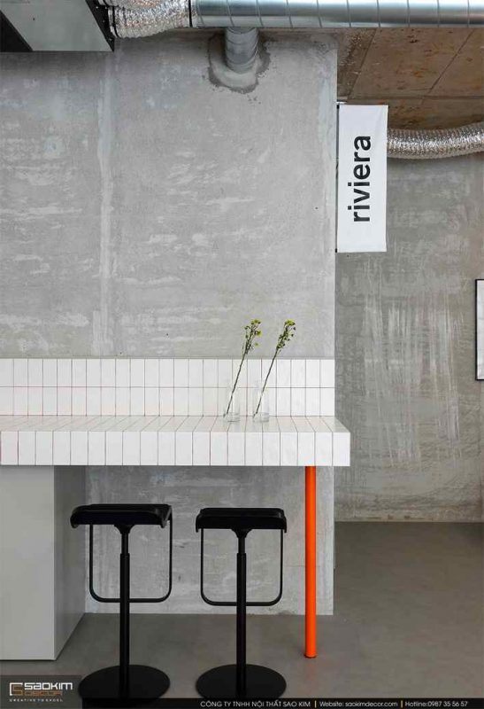 Thiết kế nội thất văn phòng làm việc minimalism