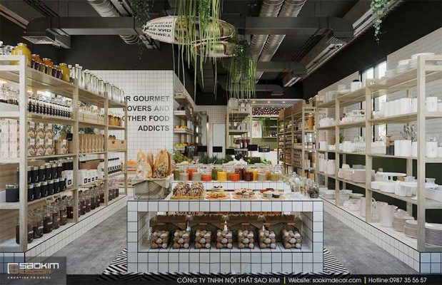 Thiet Ke Sieu Thi Thuc Pham Organic 2